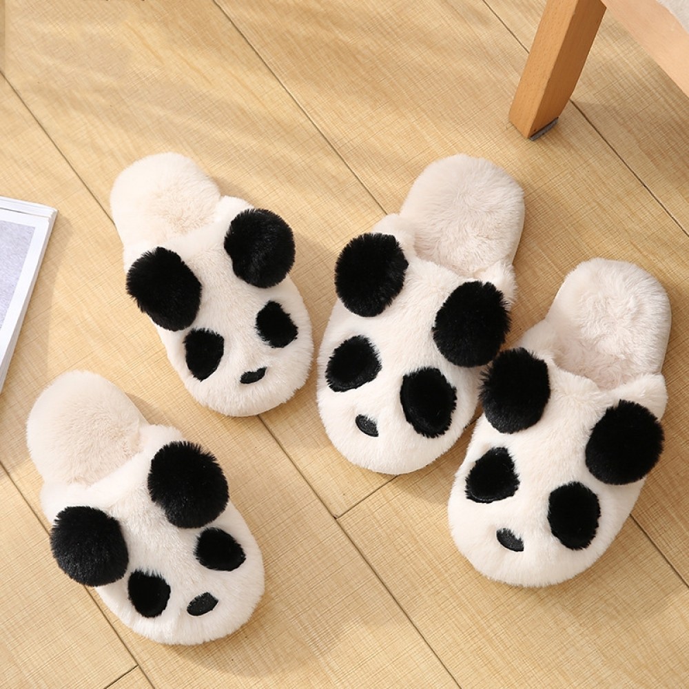 cute fuzzy house slippers