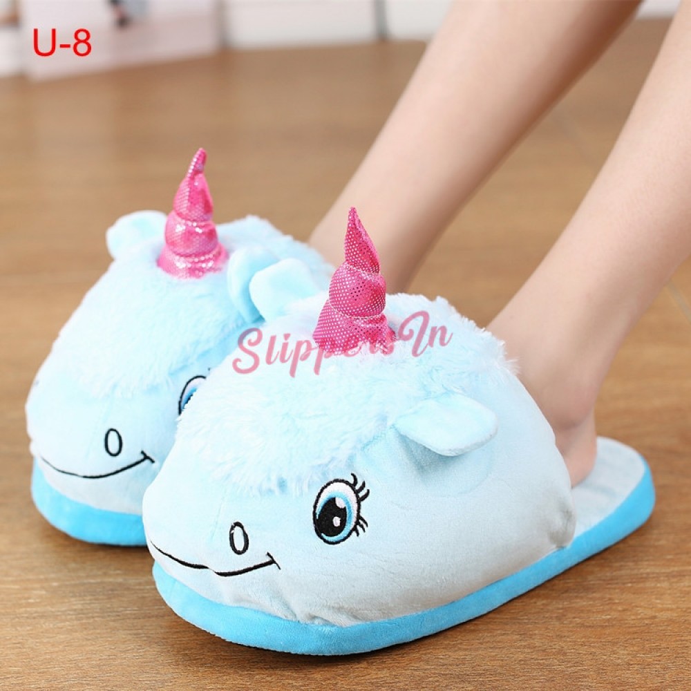 unicorn slippers adults